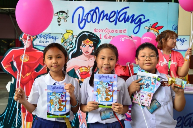 Boomerang School Tour ปีที่ 3 สนุกสุดมันส์ เสริมทักษะ ให้ความรู้ผ่านตัวการ์ตูน