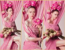 อแมนด้ากลับมาทวงบัลลังก์! สวมชุดไทยฉลองสงกรานต์