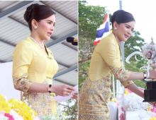 พลตรีหญิง ท่านผู้หญิงอรอนงค์ เป็นผู้แทนพระองค์ เปิดกรีฑาเยาวชน ณ ชะอำ